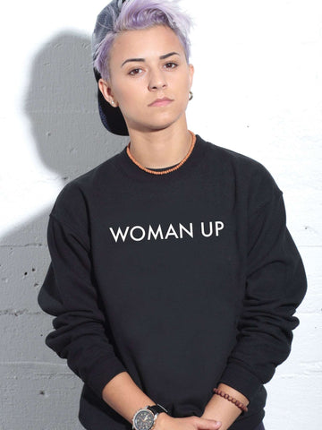 WOMAN UP SWEATER.